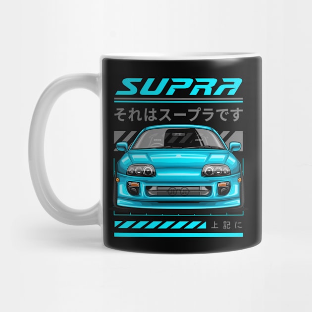 Supra MK4 JDM Legends (ocean blue) by Jiooji Project